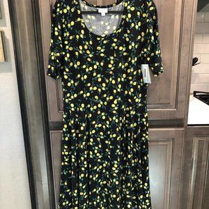 WOMEN'S PLUS SIZE "Nicole" LuLaRoe DRESS